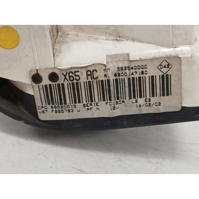 Recambio de mando calefaccion / aire acondicionado para renault clio ii fase ii (b/cb0) 1.5 dci diesel referencia OEM IAM 820014