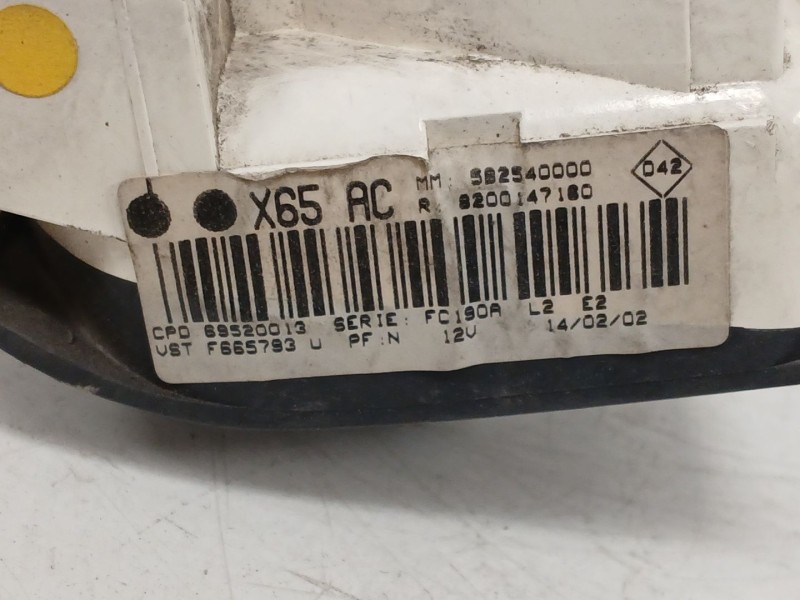 Recambio de mando calefaccion / aire acondicionado para renault clio ii fase ii (b/cb0) 1.5 dci diesel referencia OEM IAM 820014