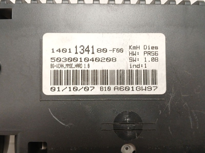 Recambio de cuadro instrumentos para peugeot 807 2.0 16v hdi fap cat (rhr / dw10bted4) referencia OEM IAM   1401134180