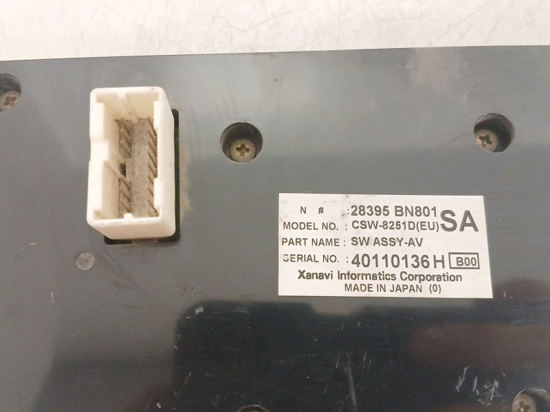 Recambio de mando climatizador para nissan almera (n16/e) 2.2 16v turbodiesel cat referencia OEM IAM 40110136H 16847 