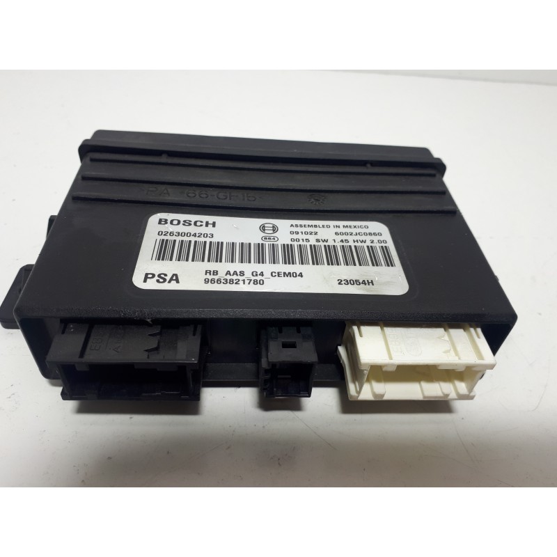 Recambio de modulo electronico para citroën c5 berlina business referencia OEM IAM 9663821780 0263004203 