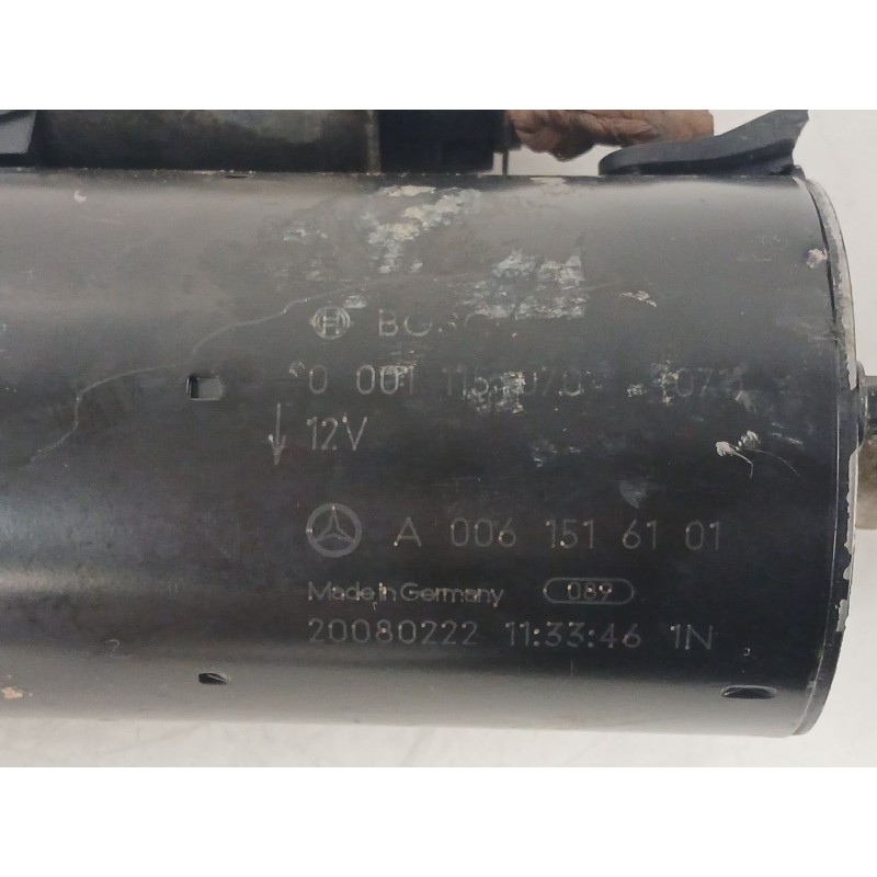 Recambio de motor arranque para mercedes-benz clase m (w164) ml 320 cdi 4-matic (164.122) referencia OEM IAM A0061516101  