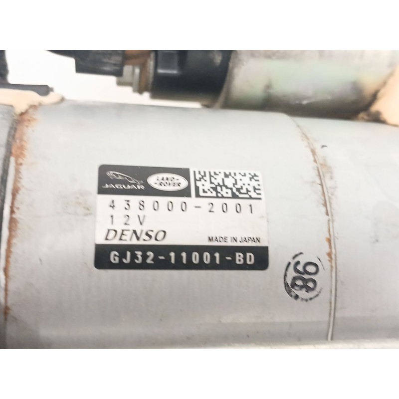 Recambio de motor arranque para land rover range rover evoque (l538) 2.0 d referencia OEM IAM 4380002001 GJ3211001BD 
