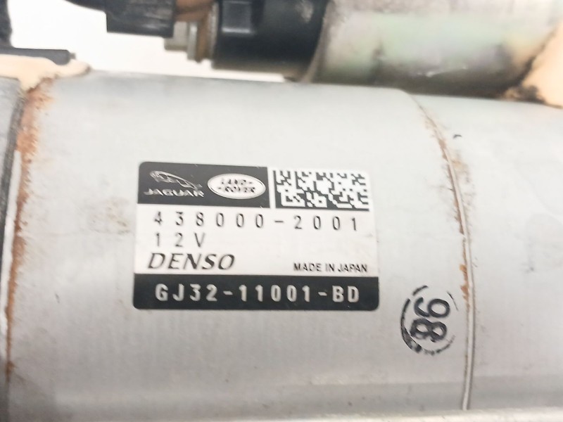 Recambio de motor arranque para land rover range rover evoque (l538) 2.0 d referencia OEM IAM 4380002001 GJ3211001BD 