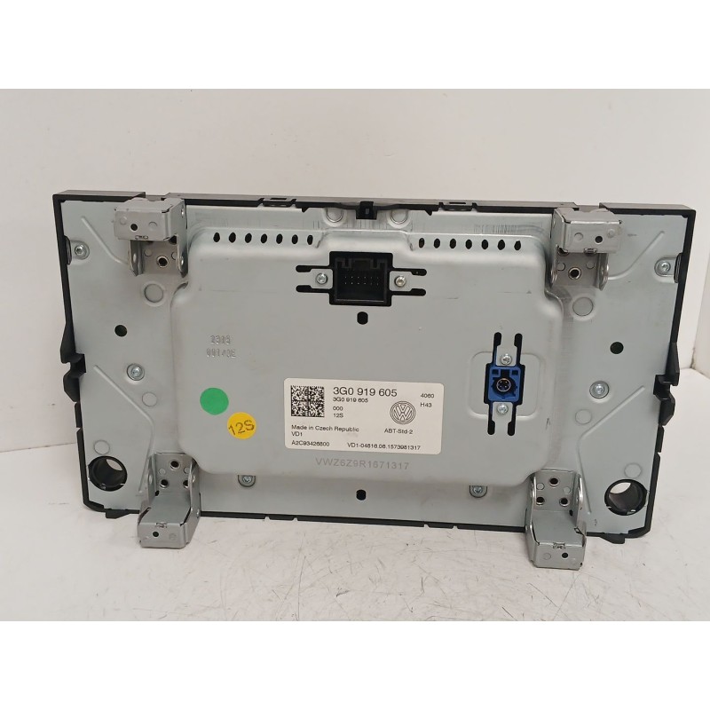 Recambio de sistema audio / radio cd para volkswagen golf vii (5g1, bq1, be1, be2) 1.6 tdi referencia OEM IAM 3G0919605 A2C93426