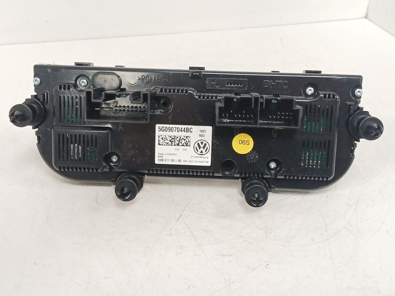 Recambio de mando climatizador para volkswagen golf vii (5g1, bq1, be1, be2) 1.6 tdi referencia OEM IAM 5G0907044BC 5HB01118185 