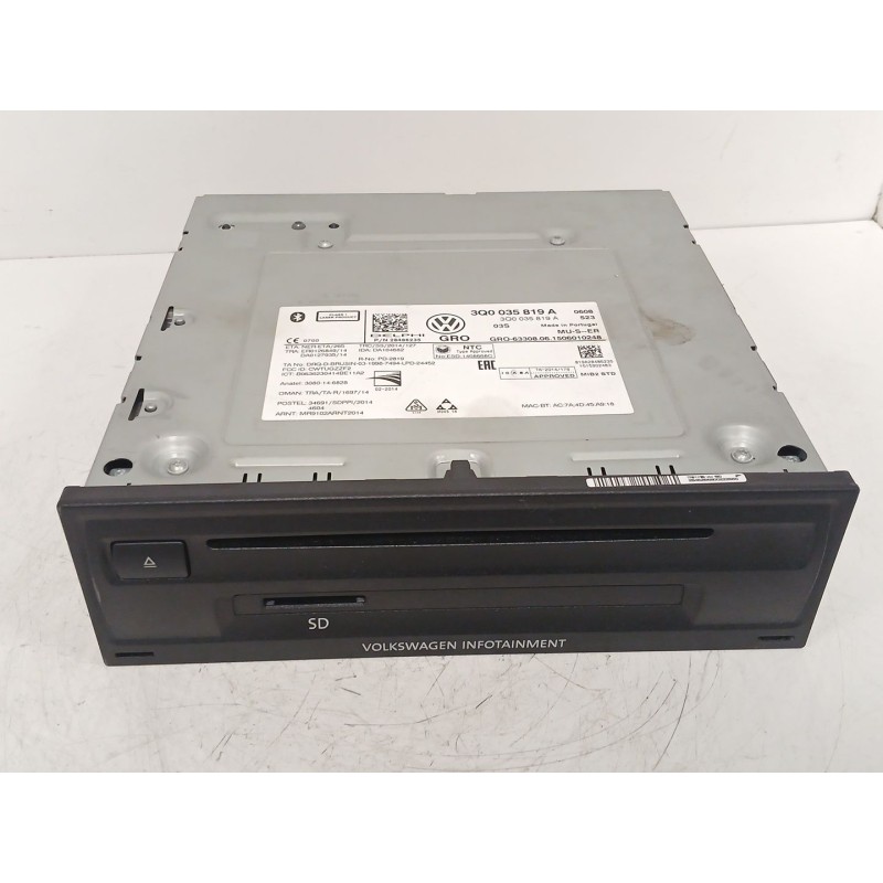 Recambio de sistema audio / radio cd para volkswagen golf vii (5g1, bq1, be1, be2) 1.6 tdi referencia OEM IAM 3Q0035819A  