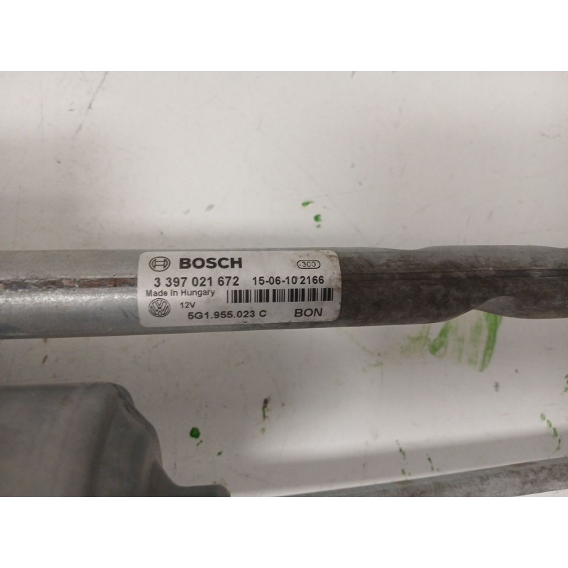 Recambio de motor limpia delantero para volkswagen golf vii (5g1, bq1, be1, be2) 1.6 tdi referencia OEM IAM 5G1955119A 139722066
