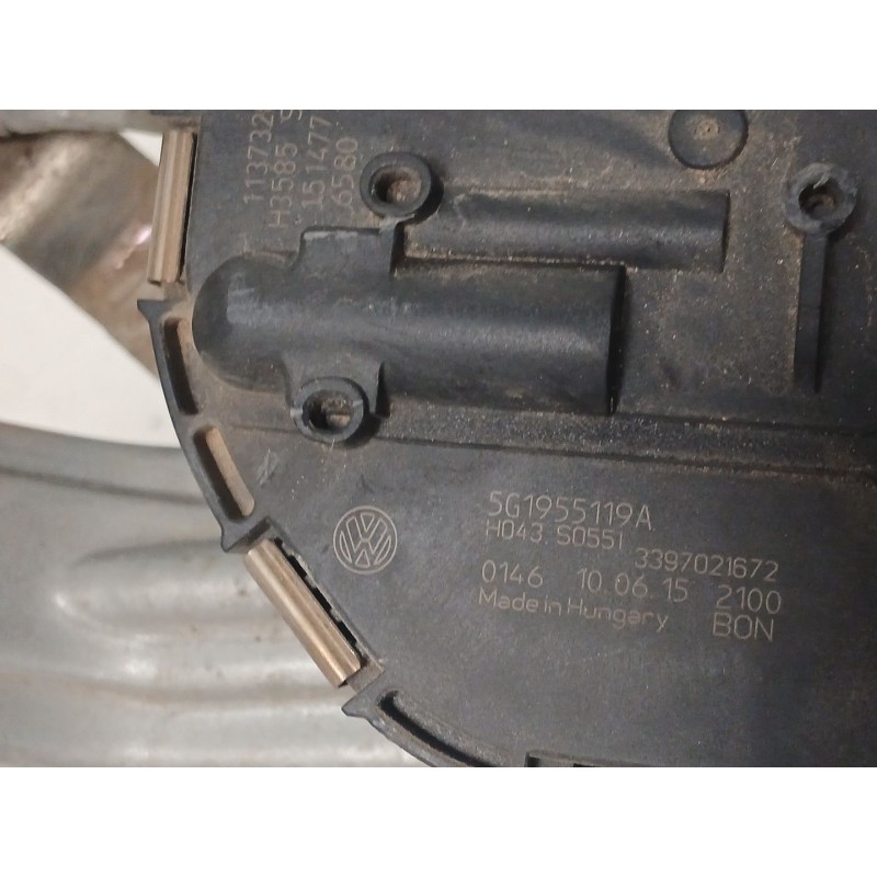 Recambio de motor limpia delantero para volkswagen golf vii (5g1, bq1, be1, be2) 1.6 tdi referencia OEM IAM 5G1955119A 139722066