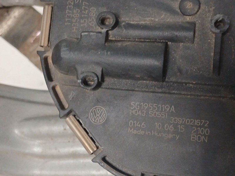 Recambio de motor limpia delantero para volkswagen golf vii (5g1, bq1, be1, be2) 1.6 tdi referencia OEM IAM 5G1955119A 139722066