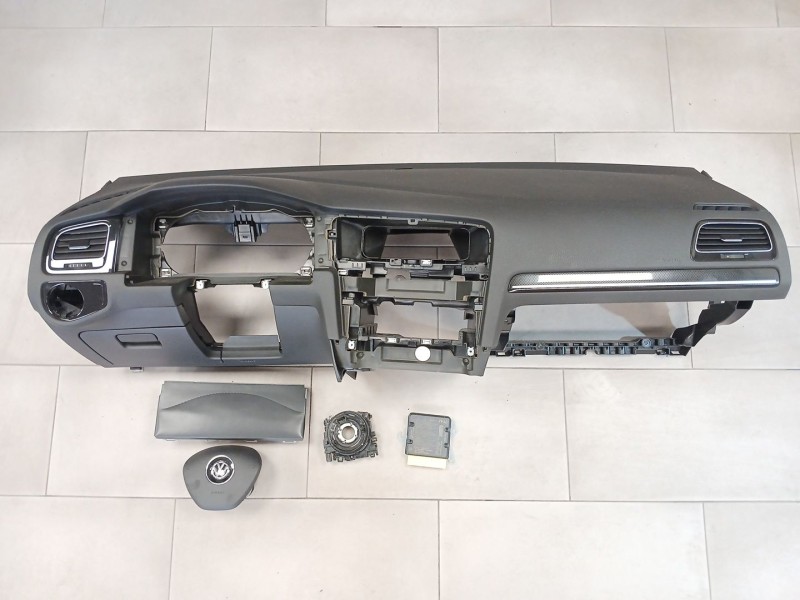 Recambio de kit airbag para volkswagen golf vii (5g1, bq1, be1, be2) 1.6 tdi referencia OEM IAM 5G0880201C 5G1880841C 5Q0953549F