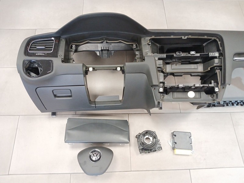 Recambio de kit airbag para volkswagen golf vii (5g1, bq1, be1, be2) 1.6 tdi referencia OEM IAM 5G0880201C 5G1880841C 5Q0953549F