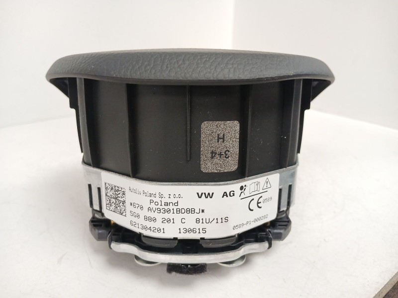 Recambio de kit airbag para volkswagen golf vii (5g1, bq1, be1, be2) 1.6 tdi referencia OEM IAM 5G0880201C 5G1880841C 5Q0953549F