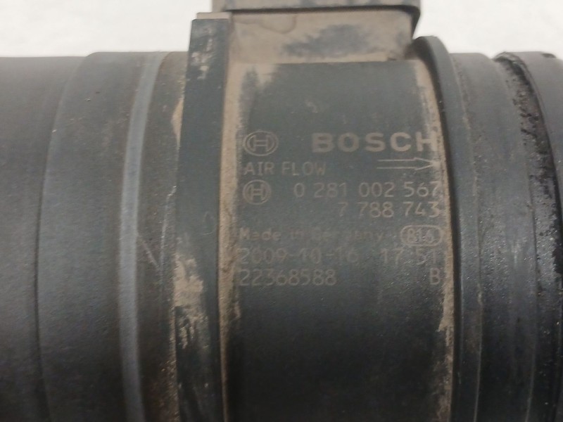 Recambio de caudalimetro para bmw 1 (e81) 116 d referencia OEM IAM 0281002567  