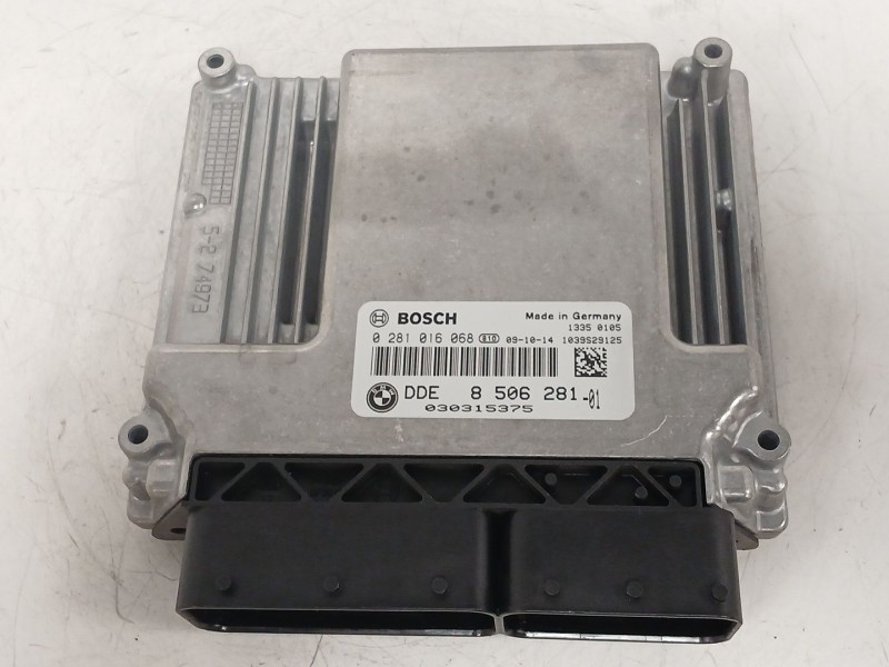 Recambio de centralita motor uce para bmw 1 (e81) 116 d referencia OEM IAM 0281016068 DDE8506281 