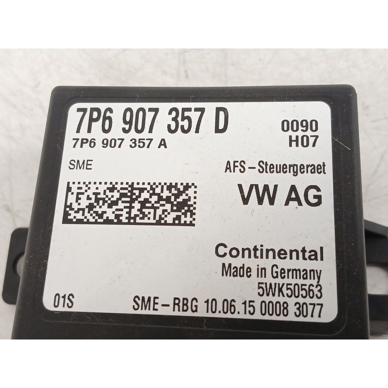 Recambio de modulo electronico para volkswagen golf vii (5g1, bq1, be1, be2) 1.6 tdi referencia OEM IAM 7P6907357D 5WK50563 7P69