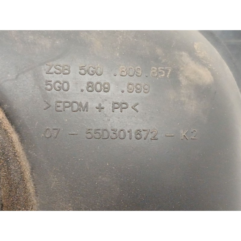 Recambio de tapa exterior combustible para volkswagen golf vii (5g1, bq1, be1, be2) 1.6 tdi referencia OEM IAM 5G0809999  