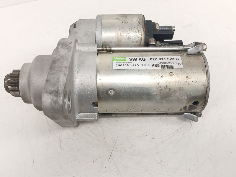 Recambio de motor arranque para seat leon (1p1) 1.4 tsi referencia OEM IAM 02Z911023G  