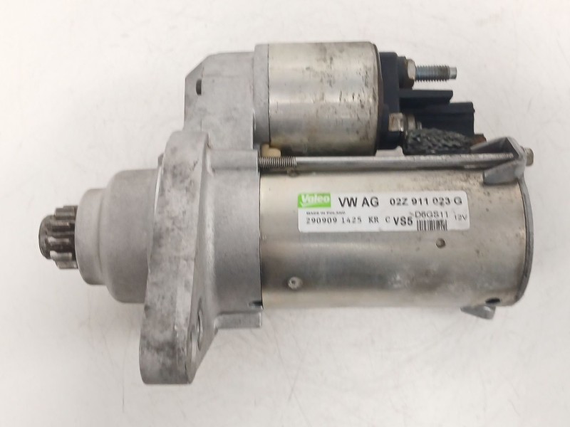 Recambio de motor arranque para seat leon (1p1) 1.4 tsi referencia OEM IAM 02Z911023G  