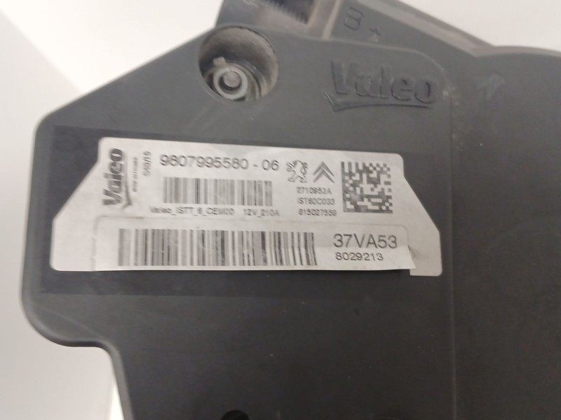 Recambio de alternador para peugeot 508 sw i (8e_) 2.0 bluehdi 180 referencia OEM IAM 9807995580 37VA53 