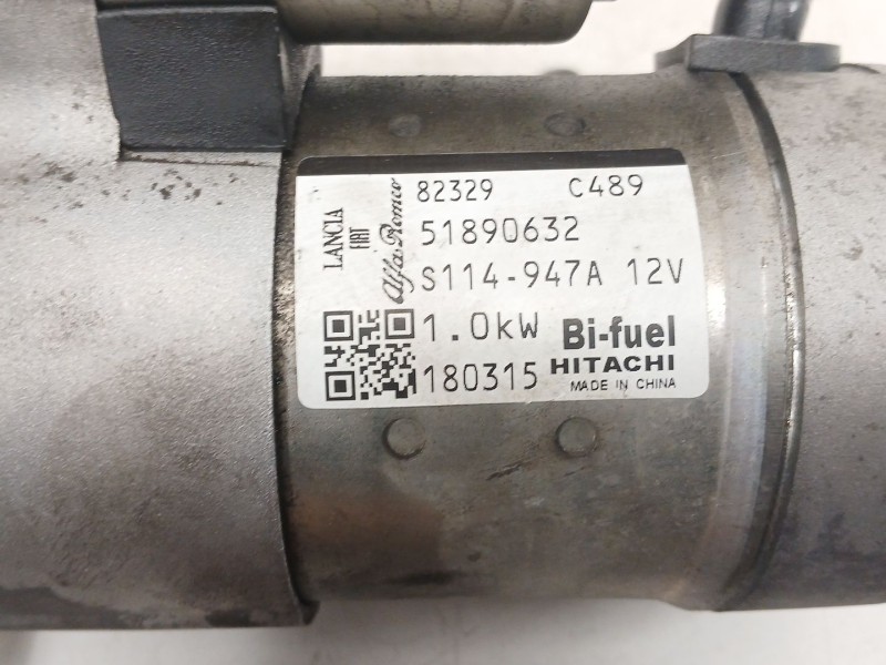 Recambio de motor arranque para fiat doblo cargo (263_) 1.4 natural power referencia OEM IAM   
