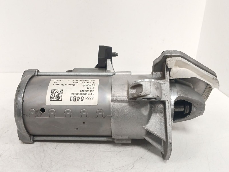 Recambio de motor arranque para opel astra k (b16) 1.2 turbo (68) referencia OEM IAM 55515481 0001170699 