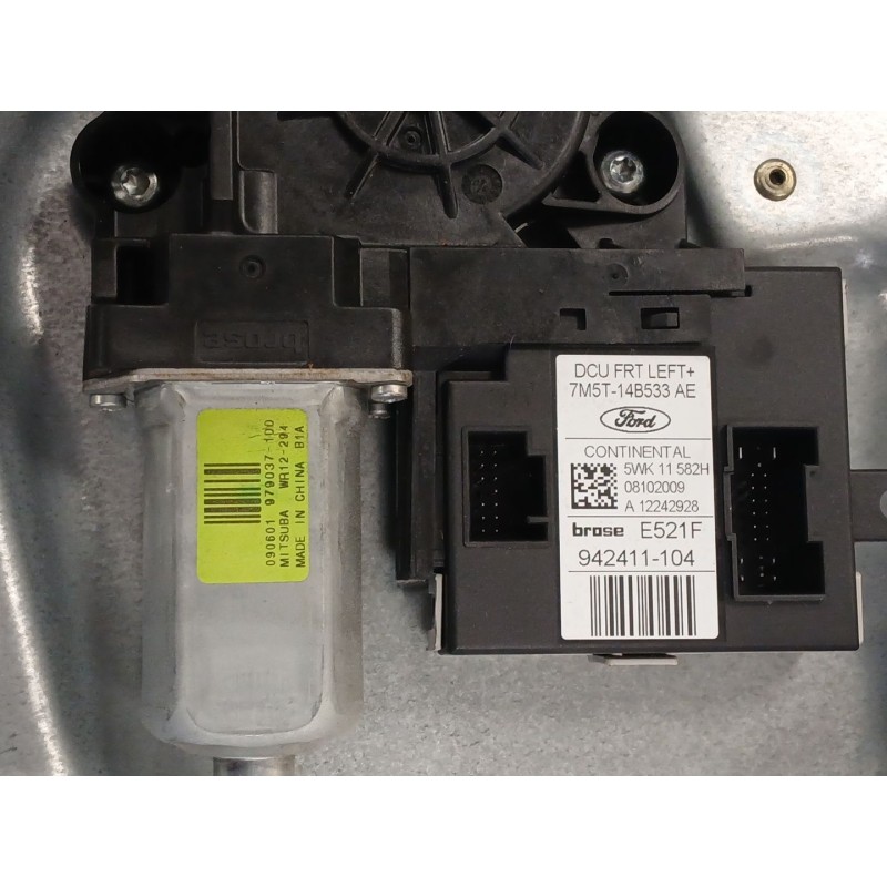 Recambio de elevalunas delantero izquierdo para ford kuga i 2.0 tdci referencia OEM IAM 7M5T14B533AE 7M51R203A29DB 942411104