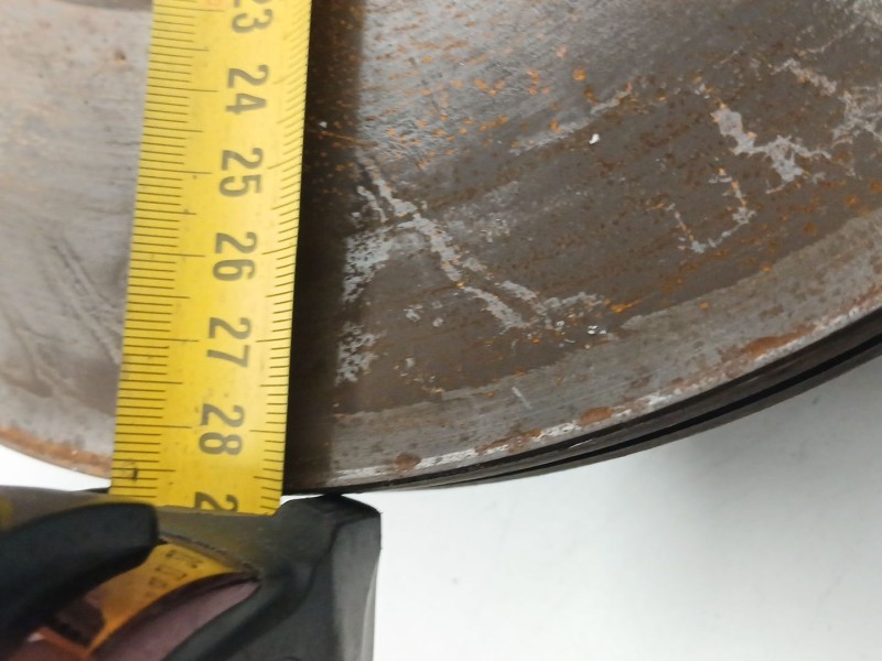 Recambio de disco freno delantero para volkswagen golf vii (5g1, bq1, be1, be2) 1.6 tdi referencia OEM IAM   