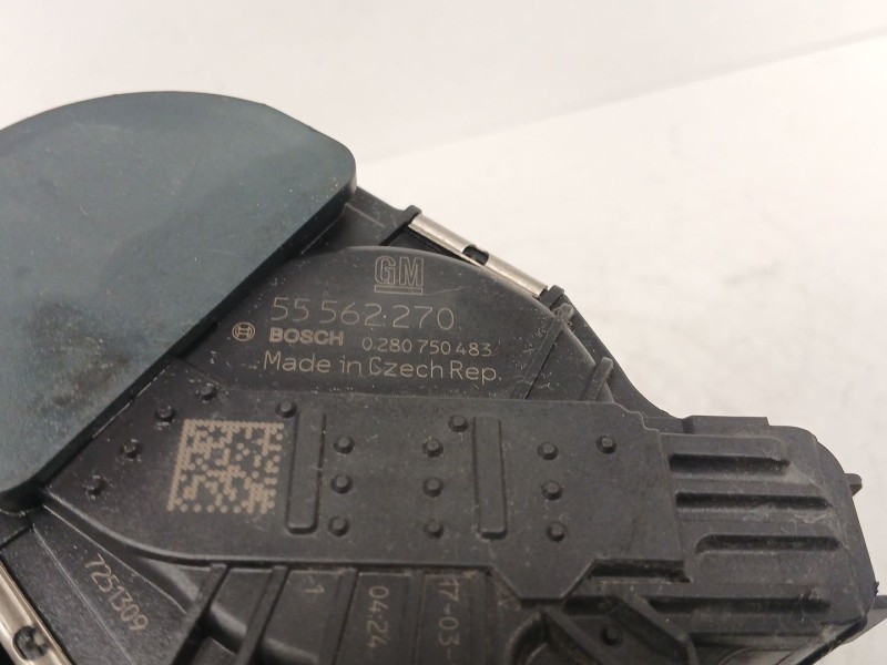 Recambio de caja mariposa para opel corsa e (x15) 1.4 (08, 68) referencia OEM IAM 55562270 0280750483 