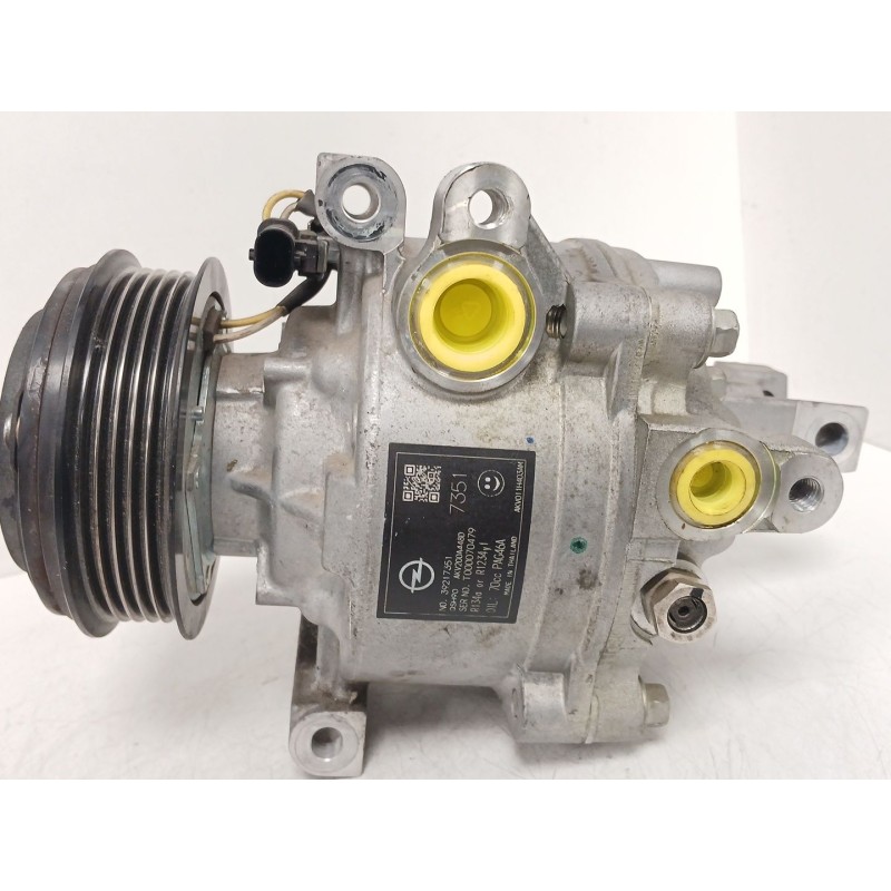 Recambio de compresor aire acondicionado para opel astra k (b16) 1.2 turbo (68) referencia OEM IAM 7351 39217351 