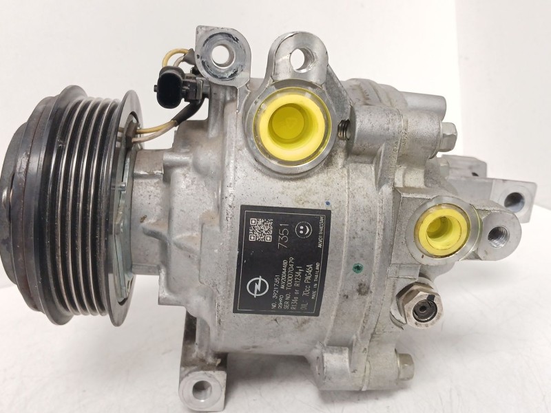 Recambio de compresor aire acondicionado para opel astra k (b16) 1.2 turbo (68) referencia OEM IAM 7351 39217351 