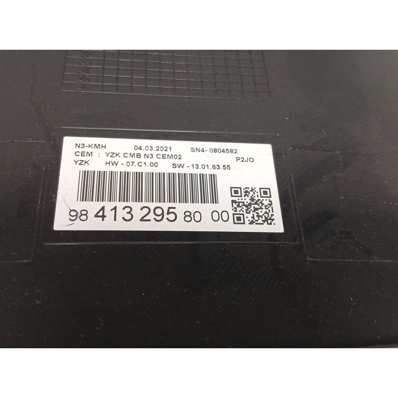 Recambio de cuadro instrumentos para opel corsa f (p2jo) 1.5 (68) referencia OEM IAM 9841329580  