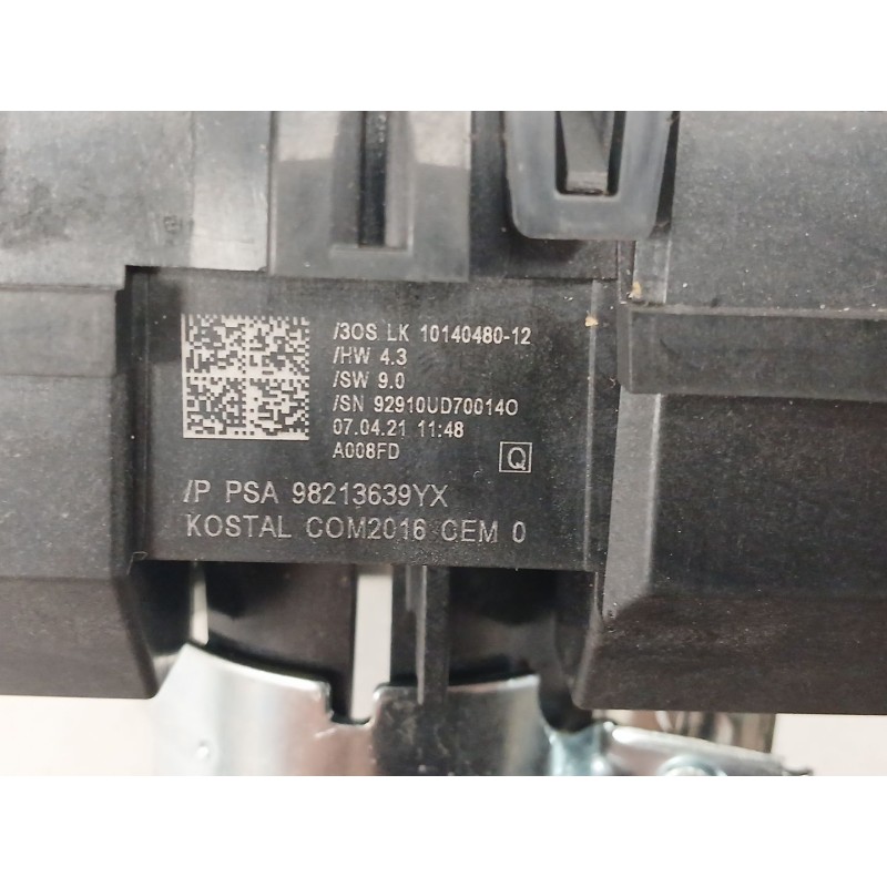 Recambio de mando limpia para opel corsa f (p2jo) 1.5 (68) referencia OEM IAM 98213639YX  