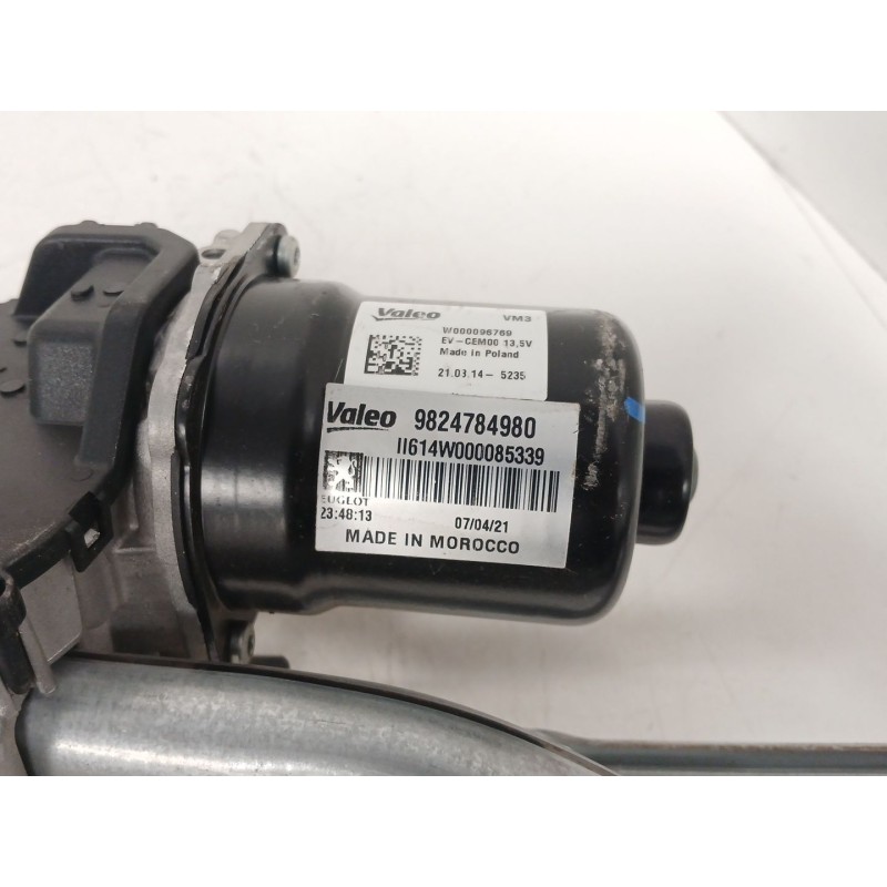 Recambio de motor limpia delantero para opel corsa f (p2jo) 1.5 (68) referencia OEM IAM 9824784980  
