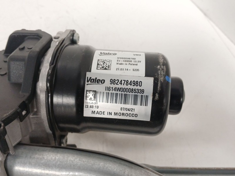 Recambio de motor limpia delantero para opel corsa f (p2jo) 1.5 (68) referencia OEM IAM 9824784980  