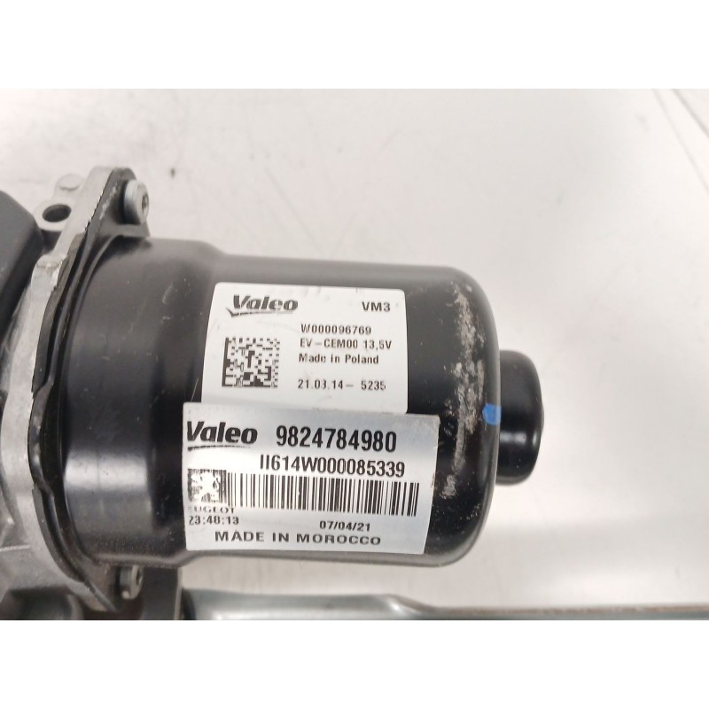 Recambio de motor limpia delantero para opel corsa f (p2jo) 1.5 (68) referencia OEM IAM 9824784980  