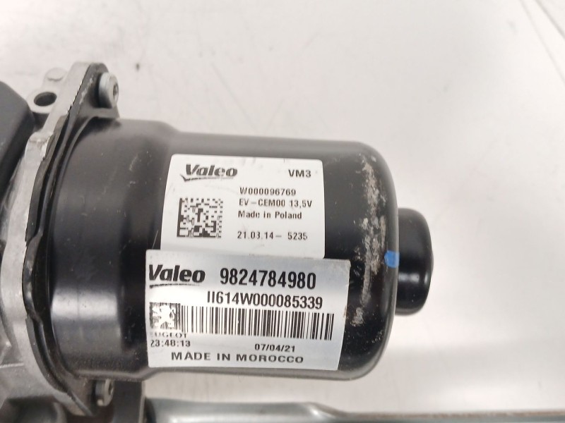 Recambio de motor limpia delantero para opel corsa f (p2jo) 1.5 (68) referencia OEM IAM 9824784980  