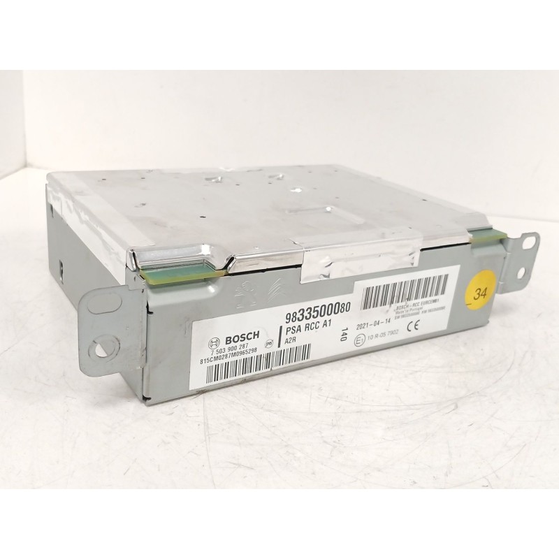 Recambio de sistema audio / radio cd para opel corsa f (p2jo) 1.5 (68) referencia OEM IAM 9833500080 7503900287 