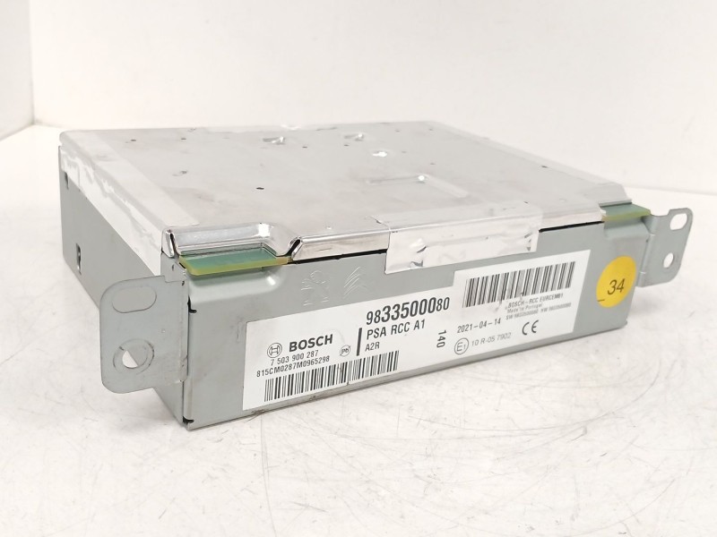 Recambio de sistema audio / radio cd para opel corsa f (p2jo) 1.5 (68) referencia OEM IAM 9833500080 7503900287 