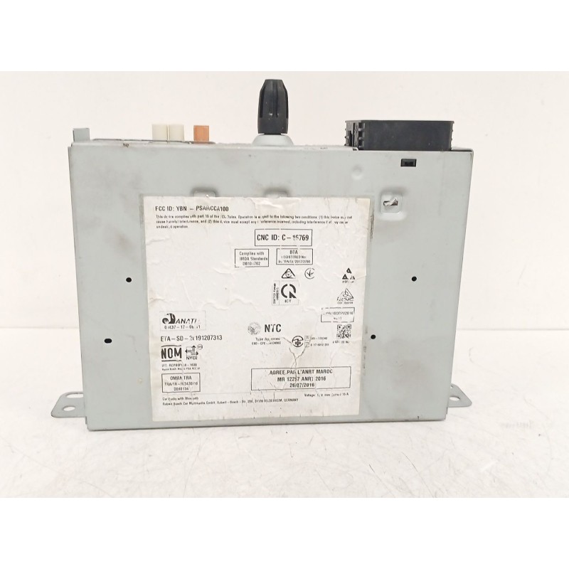 Recambio de sistema audio / radio cd para opel corsa f (p2jo) 1.5 (68) referencia OEM IAM 9833500080 7503900287 