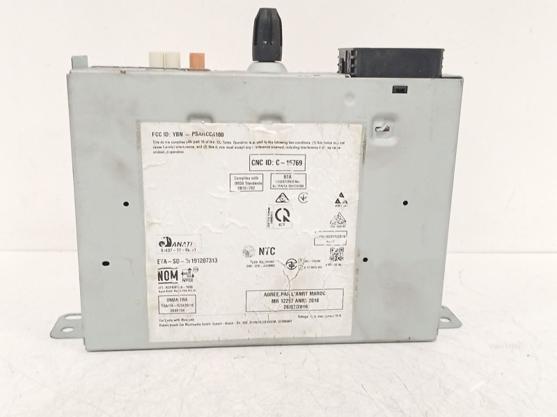 Recambio de sistema audio / radio cd para opel corsa f (p2jo) 1.5 (68) referencia OEM IAM 9833500080 7503900287 