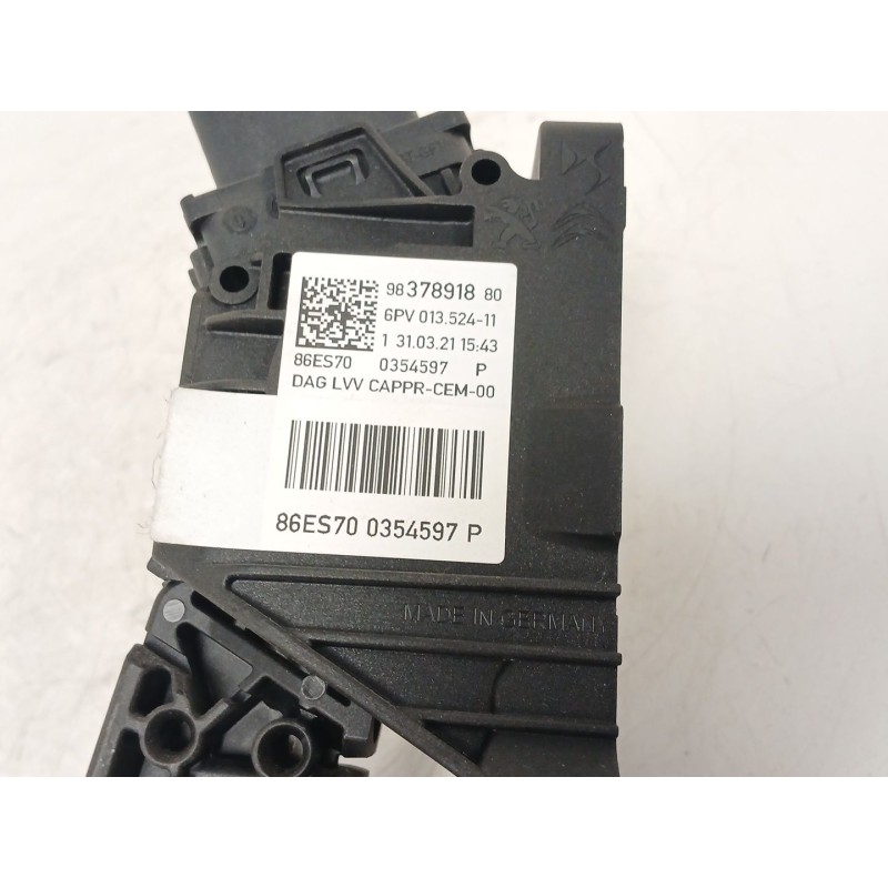 Recambio de pedal acelerador para opel corsa f (p2jo) 1.5 (68) referencia OEM IAM 9837891880  