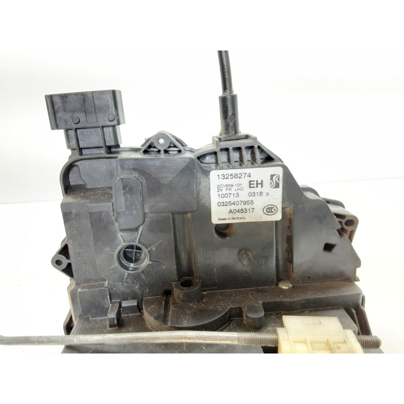 Recambio de cerradura puerta delantera derecha para opel corsa d corsavan referencia OEM IAM 13258274  