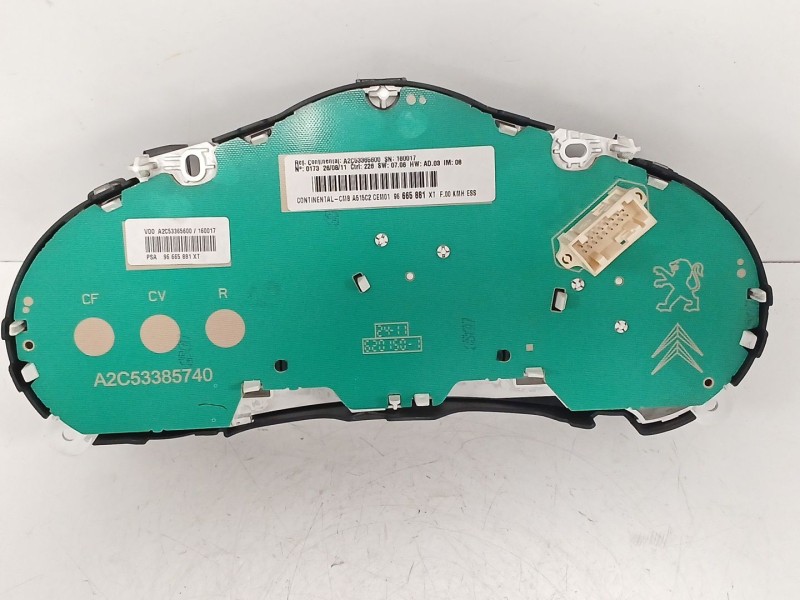 Recambio de cuadro instrumentos para citroën c3 ii (sc_) 1.4 referencia OEM IAM   