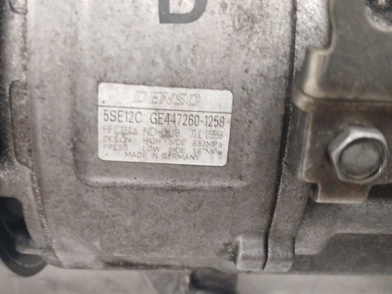 Recambio de compresor aire acondicionado para toyota avensis sedán (_t27_) 2.0 d-4d (adt270_) referencia OEM IAM 5SE12C  