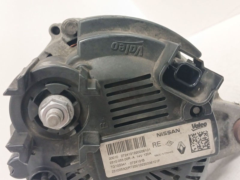 Recambio de alternador para renault captur ii (hf_) tce 155 (hfmn) referencia OEM IAM 231005300R TG12S341 
