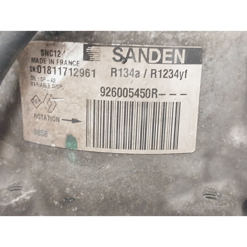 Recambio de compresor aire acondicionado para renault captur ii (hf_) tce 155 (hfmn) referencia OEM IAM 926005450R  