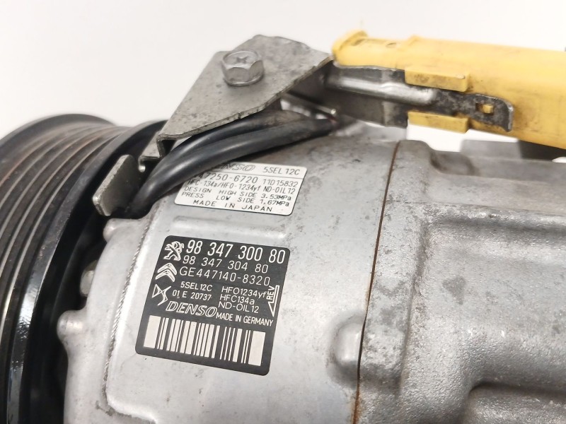 Recambio de compresor aire acondicionado para opel corsa f (p2jo) 1.5 (68) referencia OEM IAM 9834730080 9834730480 4472506720