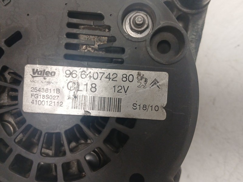 Recambio de alternador para citroën c4 grand picasso i (ua_) 2.0 hdi 138 referencia OEM IAM 9664074280 CL18 