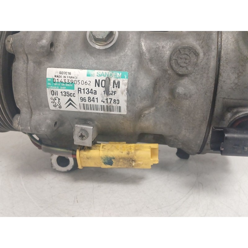 Recambio de compresor aire acondicionado para citroën c4 grand picasso i (ua_) 2.0 hdi 138 referencia OEM IAM 9684141780 0143390